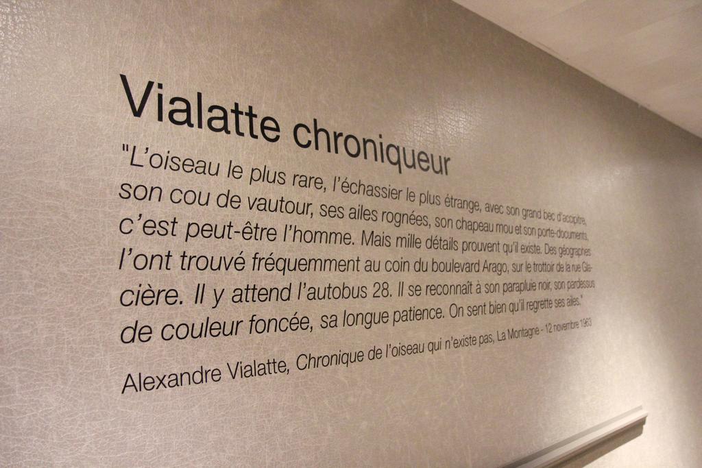 Littéraire Alexandre Vialatte, Bw Signature Collection